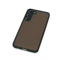 Newface Samsung Galaxy S23 Plus Kılıf Montreal Silikon Kapak - Yeşil