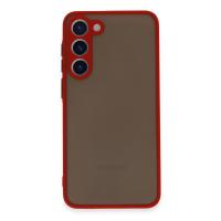 Newface Samsung Galaxy S23 Plus Kılıf Montreal Silikon Kapak - Kırmızı