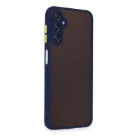 Newface Samsung Galaxy A14 4G Kılıf Montreal Silikon Kapak - Lacivert