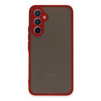 Newface Samsung Galaxy A34 5G Kılıf Montreal Silikon Kapak - Kırmızı