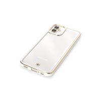 Newface Samsung Galaxy A04E Kılıf Liva Lens Silikon - Beyaz