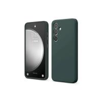 Newface Samsung Galaxy A14 4G Kılıf First Silikon - Koyu Yeşil