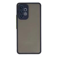 Newface Samsung Galaxy A23 4G Kılıf Montreal Silikon Kapak - Lacivert