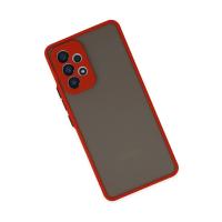 Newface Samsung Galaxy A53 5G Kılıf Montreal Silikon Kapak - Kırmızı