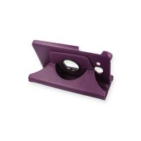 Newface Samsung Galaxy T280 Tab A 7 Kılıf 360 Tablet Deri Kılıf - Mürdüm