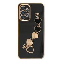 Newface Samsung Galaxy A33 5G Kılıf Esila Silikon - Siyah