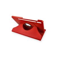 Newface Samsung Galaxy T870 Tab S7 11 Kılıf 360 Tablet Deri Kılıf - Kırmızı