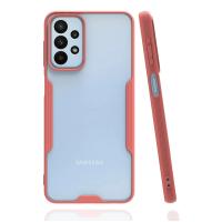 Newface Samsung Galaxy A23 4G Kılıf Platin Silikon - Pembe