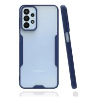 Newface Samsung Galaxy A23 4G Kılıf Platin Silikon - Lacivert