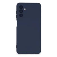 Newface Samsung Galaxy A24 4G Kılıf Nano içi Kadife Silikon - Lacivert