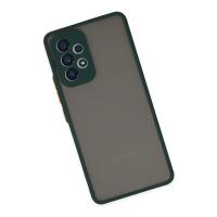 Newface Samsung Galaxy A73 5G Kılıf Montreal Silikon Kapak - Yeşil