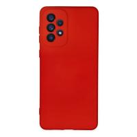 Newface Samsung Galaxy A23 4G Kılıf Nano içi Kadife Silikon - Kırmızı
