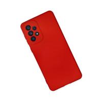 Newface Samsung Galaxy A23 4G Kılıf Nano içi Kadife Silikon - Kırmızı