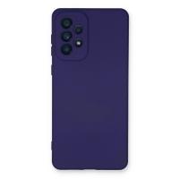 Newface Samsung Galaxy A33 5G Kılıf Nano içi Kadife Silikon - Mor