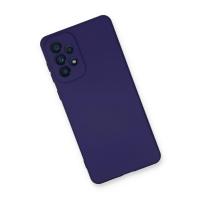 Newface Samsung Galaxy A33 5G Kılıf Nano içi Kadife Silikon - Mor