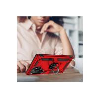 Newface Samsung Galaxy S21 Ultra Kılıf Sofya Yüzüklü Silikon Kapak - Siyah