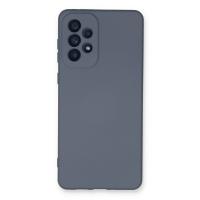 Newface Samsung Galaxy A53 5G Kılıf Nano içi Kadife Silikon - Gri