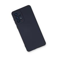Newface Samsung Galaxy A73 5G Kılıf Nano içi Kadife Silikon - Lacivert