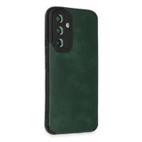 Newface Samsung Galaxy A54 5G Kılıf Loop Deri Silikon - Yeşil