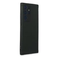 Newface Samsung Galaxy S22 Ultra Kılıf Loop Deri Silikon - Yeşil