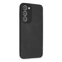 Newface Samsung Galaxy S23 Kılıf Loop Deri Silikon - Siyah