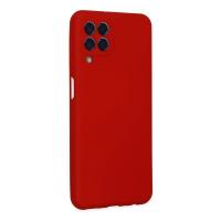 Newface Samsung Galaxy M33 Kılıf Nano içi Kadife Silikon - Kırmızı