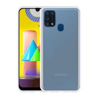Newface Samsung Galaxy M31 Kılıf Lüx Şeffaf Silikon