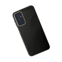 Newface Samsung Galaxy M23 Kılıf Glass Kapak - Siyah