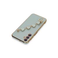 Newface Samsung Galaxy A24 4G Kılıf Esila Silikon - Su Yeşili