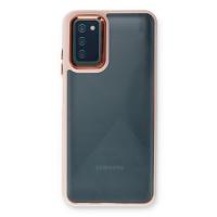 Newface Samsung Galaxy A03S Kılıf Dora Kapak - Pudra