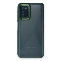 Newface Samsung Galaxy A03S Kılıf Dora Kapak - Haki Yeşil