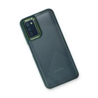 Newface Samsung Galaxy A03S Kılıf Dora Kapak - Haki Yeşil