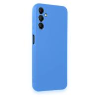 Newface Samsung Galaxy A24 4G Kılıf First Silikon - Mavi