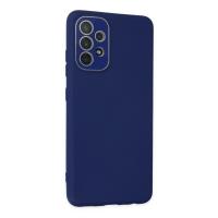 Newface Samsung Galaxy A33 5G Kılıf Lansman Glass Kapak - Sky Blue