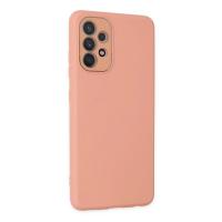 Newface Samsung Galaxy A33 5G Kılıf Lansman Glass Kapak - Pembe