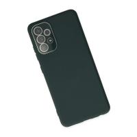 Newface Samsung Galaxy A53 5G Kılıf Lansman Glass Kapak - Koyu Yeşil