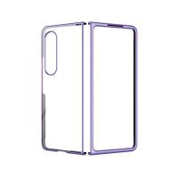 Newface Samsung Galaxy Z Fold 4 Kılıf Fold Element Kapak - Mor