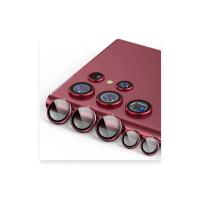 Newface Samsung Galaxy S23 Ultra Valdez Metal Kamera Lens - Kırmızı