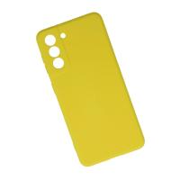 Newface Samsung Galaxy S21 Kılıf Nano içi Kadife Silikon - Sarı