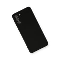 Newface Samsung Galaxy S21 Plus Kılıf Nano içi Kadife Silikon - Siyah