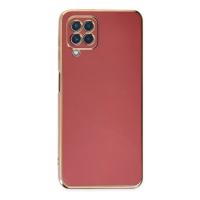 Newface Samsung Galaxy A22 Kılıf Volet Silikon - Kırmızı