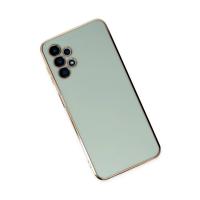 Newface Samsung Galaxy A13 4G Kılıf Volet Silikon - Açık Yeşil