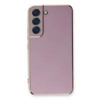 Newface Samsung Galaxy S22 Plus Kılıf Volet Silikon - Mor