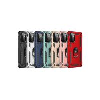 Newface Samsung Galaxy A72 Kılıf Sofya Yüzüklü Silikon Kapak - Gold