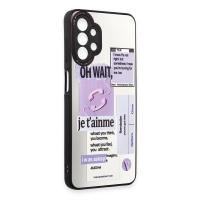 Newface Samsung Galaxy A13 4G Kılıf Mirror Desenli Kapak - Mirror - 4