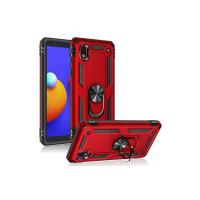 Newface Samsung Galaxy A01 Core Kılıf Sofya Yüzüklü Silikon Kapak - Siyah