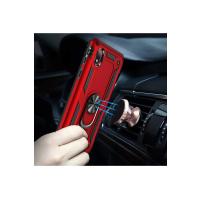 Newface Samsung Galaxy A01 Core Kılıf Sofya Yüzüklü Silikon Kapak - Siyah