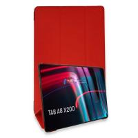 Newface Samsung Galaxy X200 Tab A8 10.5 Kılıf Tablet Smart Kılıf - Kırmızı