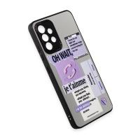 Newface Samsung Galaxy A52 Kılıf Mirror Desenli Kapak - Mirror - 4