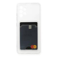 Newface Samsung Galaxy A53 5G Kılıf Kart Şeffaf Silikon - Şeffaf